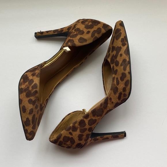 Mossimo Supply Co. Brown Leopard Heels - Picture 3 of 5
